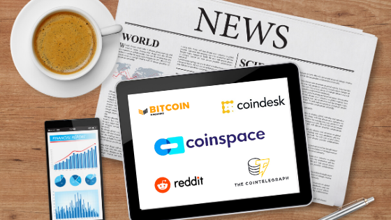 How to get crypto news